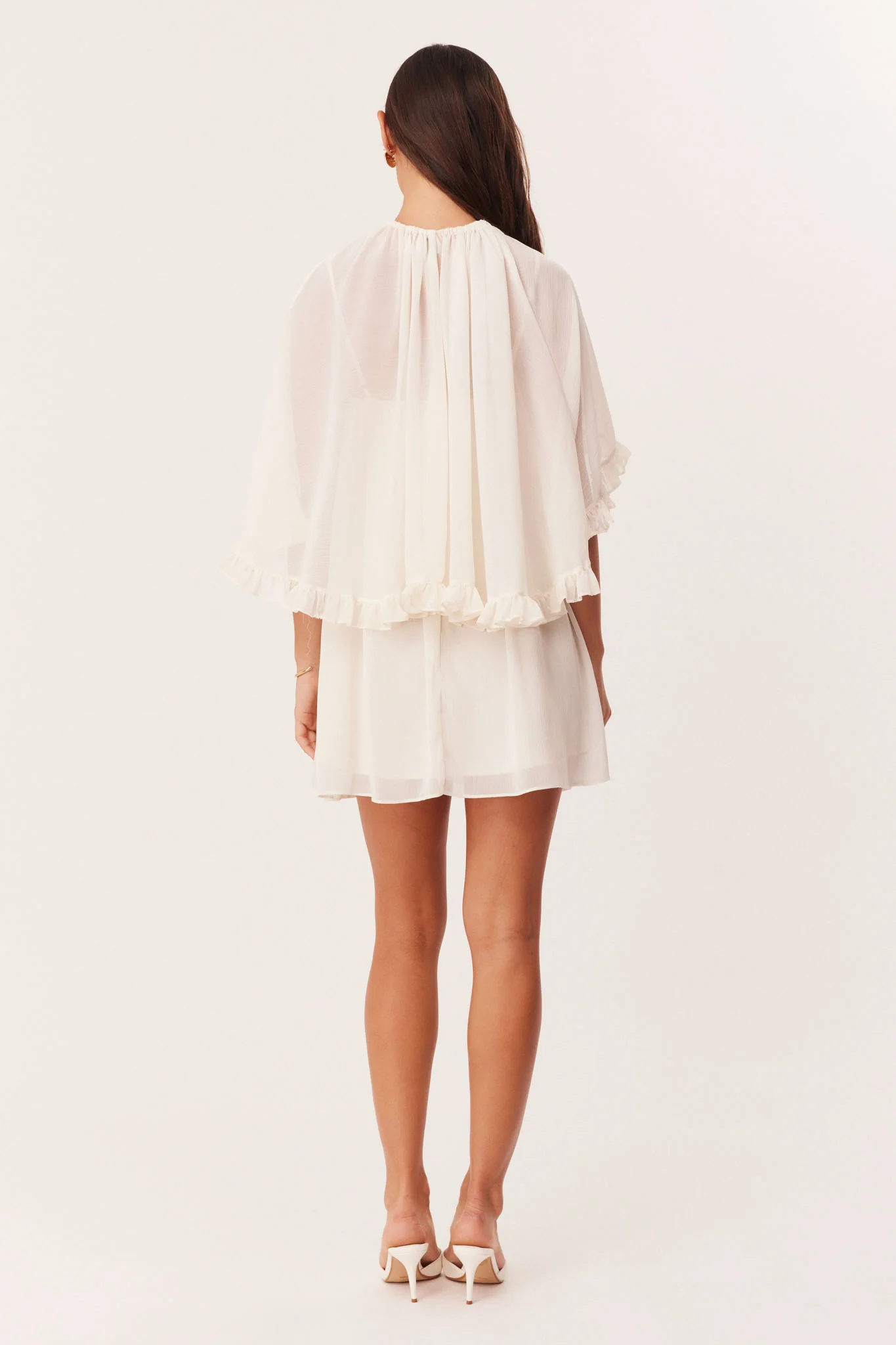 LAURIE CAPE MINI DRESS - Image 5
