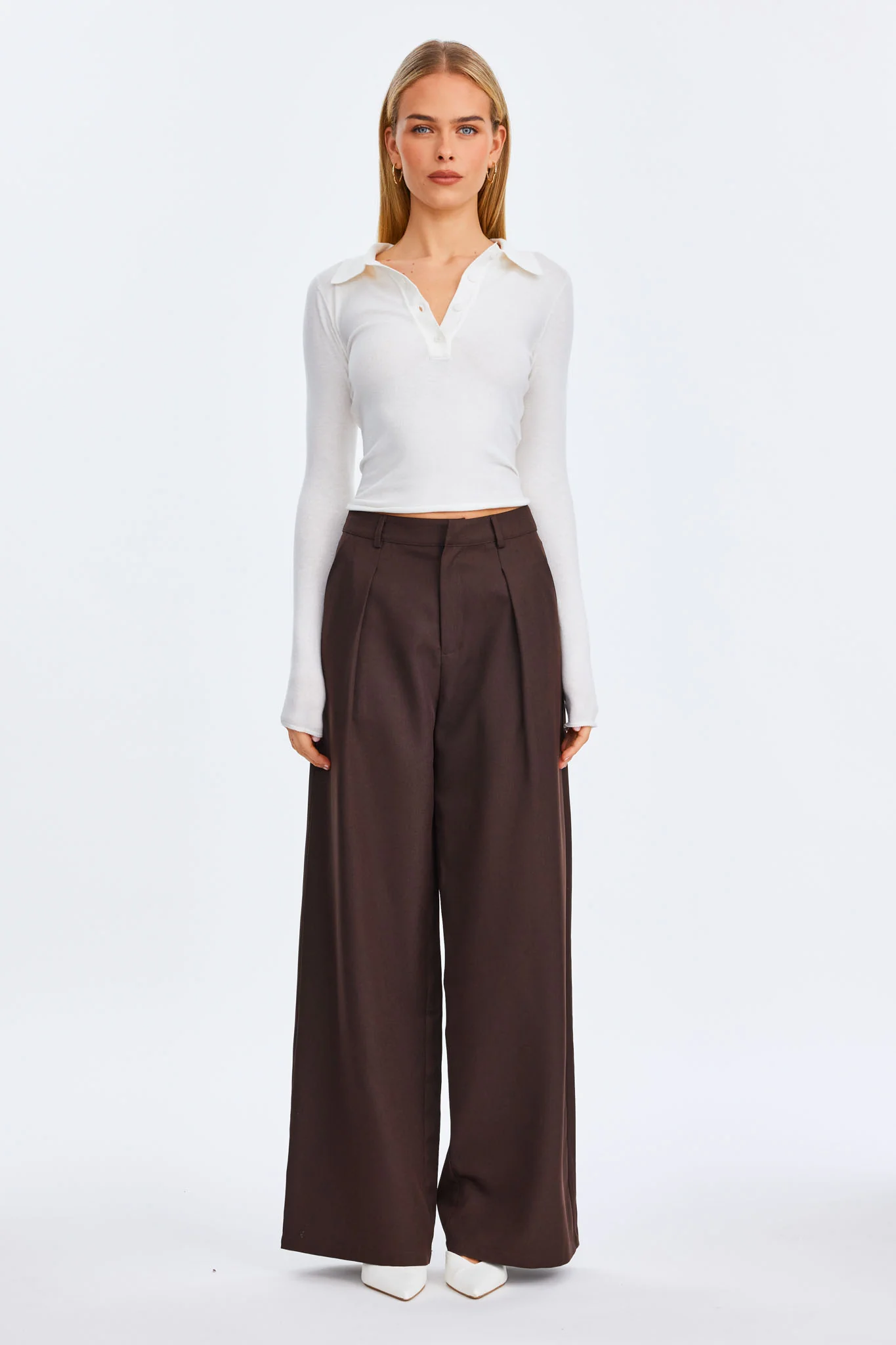 VEDA LONG SLEEVE TOP - Image 4